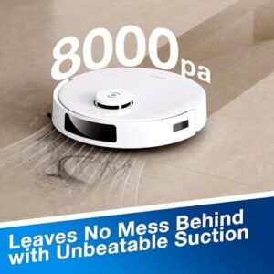 Here is the generated SEO meta description:

"Effortlessly clean your floors with the ECOVACS DEEBOT N20 robot vacuum cleaner, featuring 8000Pa suction power, anti-tangle technology and up to 300 minutes runtime. Ideal for pet owners and busy households."