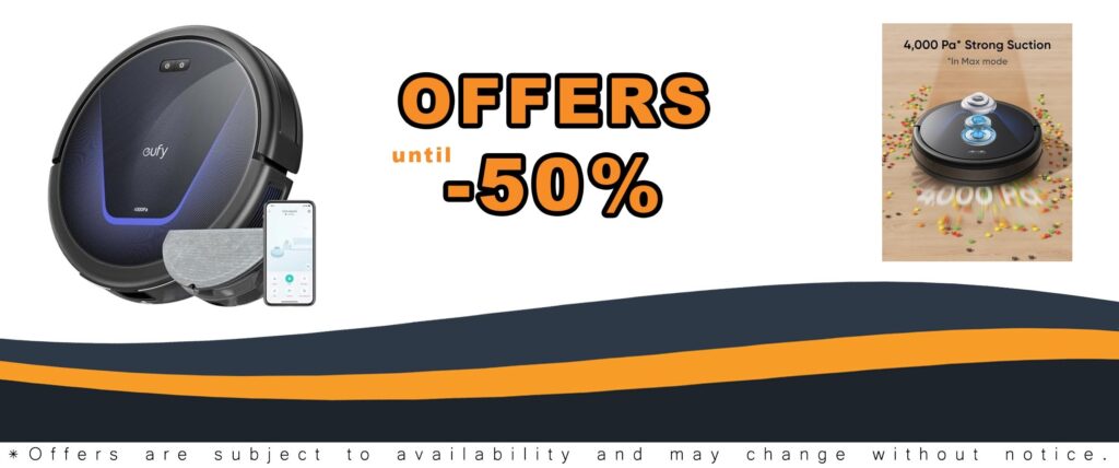 eufy G50 Hybrid Robot Vacuum Mop Strong Suction Pet Hair Friendly