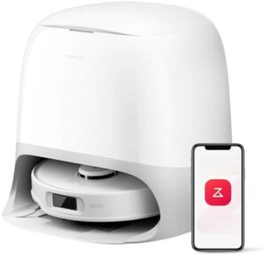 "Revolutionize your cleaning routine with the Roborock Qrevo Master Robot Vacuum Cleaner, featuring 10,000Pa suction, reactive AI obstacle avoidance and auto mopping & drying. Perfect for all floor types."