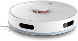 Upgrade your cleaning routine with the Philips HomeRun 2000 series, a 2-in-1 robot vacuum and mop featuring 2700 Pa suction, 130-minute runtime, and app control. Perfect for busy homes, now with carpet boost and laser navigation.