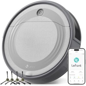 Here is the generated SEO meta description:

"Boost your cleaning routine with Lefant M310 Robot Vacuum Cleaner. Strong 4500Pa suction, thin design and Wi-Fi control for easy maintenance. Perfect for pet hair and hard floors, self-charging and Alexa compatible."