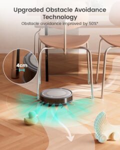 Here is the generated SEO meta description:

"Boost your cleaning routine with Lefant M310 Robot Vacuum Cleaner. Strong 4500Pa suction, thin design and Wi-Fi control for easy maintenance. Perfect for pet hair and hard floors, self-charging and Alexa compatible."