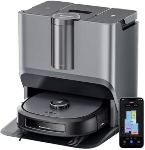 Here is the optimized SEO meta description:

"Experience effortless cleaning with Eureka J20 Robot Vacuum's 8000Pa suction, auto mop and drying, self-emptying, and 3D obstacle avoidance. Perfect for pet owners and busy households."