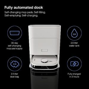 Here is the output:

"Discover efficient cleaning with NOESIS Florio robot vacuum cleaner featuring suction station wiping function, self-changing mop pads and self-emptying & filling design for effortless maintenance."