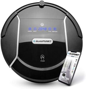 Here is the optimized SEO meta description:

"Effortlessly clean your home with BLAUPUNKT Bluebot XSMART, a 2-in-1 robot vacuum and mop. Compatible with Alexa or Google Home, ideal for hard floors and carpets."