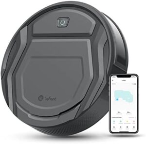 Transform your cleaning routine with the Lefant M210P Grey Robot Vacuum Cleaner, featuring 2200 Pa suction power and Alexa voice control for seamless navigation. Perfect for pet owners and those with hard floors and carpets.