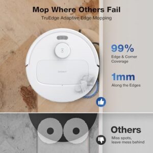 Discover the ECOVACS DEEBOT N30 PRO OMNI Robot Vacuum and Mop, featuring 10000Pa suction, adaptive edge mopping, hot water washing, and self-emptying design. Get ready for a mess-free home!