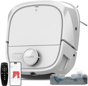 Cutting-edge cleaning solution: TECBOT M1 Pro Robot Vacuum and mop combo with advanced navigation, powerful suction, and versatile mopping features for your home's floors.