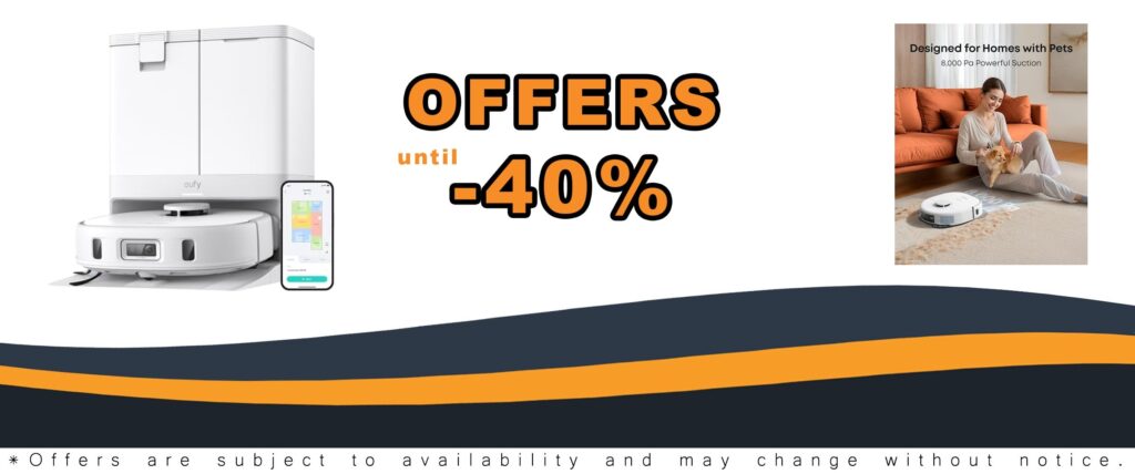 eufy X10 Pro Omni Robot Vacuum Cleaner with Mop Powerful Suction AI Obstacle Avoidance