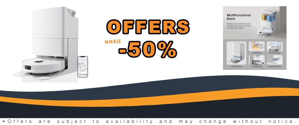 Roborock Qrevo S Robot Vacuum Cleaner with 7000Pa Suction Power and Smart Navigation