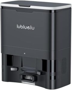 Experience up to 60 days of hands-free cleaning with the Lubluelu Self-Empty Station, compatible with SL60D, SL60W, and SL61 robot vacuum cleaners, featuring automatic dust collection.