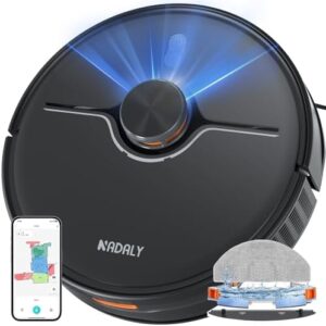 Here is the output:

"Effortlessly clean your home with the Nadaly D200 robot vacuum and mop combo, featuring 6000Pa suction, 200min runtime, and Wi-Fi/App/Alexa control for seamless operation. Perfect for pet hair and hard floors."