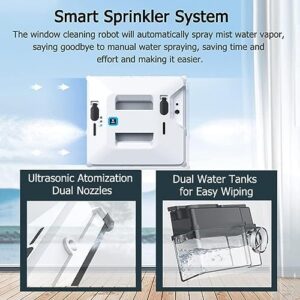 Here is the output:

"Revolutionize high-rise window cleaning with QJJML's robotic vacuum, featuring double auto sprinklers and 6.5cm ultra-thin design for effortless glass, tile, and bathroom cleaning - discounted prices available!"