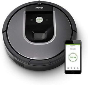 Cutting-edge cleaning with the iRobot Roomba 960 robot vacuum cleaner, featuring WiFi connectivity and programmable scheduling through its app. Perfect for busy homes, now with a discounted price!