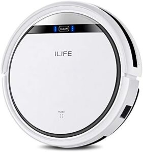 Discover the Pearl White robotic vacuum, perfect for effortless cleaning with advanced navigation and suction power. Save up to 30% on your new pet-friendly companion today! (146)