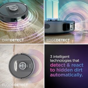 Here is the generated meta description:

"Effortlessly clean pet hair and odors with Shark PowerDetect Robot Vacuum's NeverStuck tech, auto deep-cleans carpets & hardfloors, and holds 60 days of dirt, perfect for busy homes, no dust bag needed!"