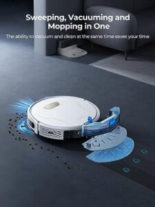 Discover the ultimate 3-in-1 robot vacuum and mop combo, featuring Lidar navigation, smart app control, and a 3.5L self-emptying station perfect for pet hair and floors.