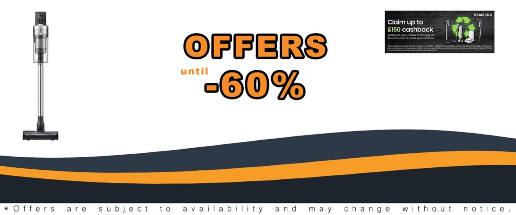 Jet 90 Pro Cordless Stick Vacuum Cleaner Max Power Up to 60 Min Battery Life