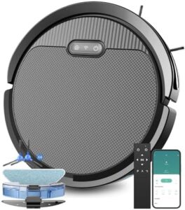 Here is the optimized SEO meta description:

"Effortlessly clean your home with the Pureatic V3 3 in 1 Robot Vacuum and Mop, featuring 5000Pa suction power and self-charging technology. Ideal for pet hair, carpets, and hard floors."