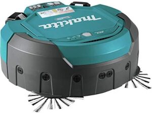 Discover the Makita DRC200Z robotic vacuum cleaner, featuring 18V Li-Ion LXT power and blue design. Perfect for everyday cleaning, no batteries or charger included.