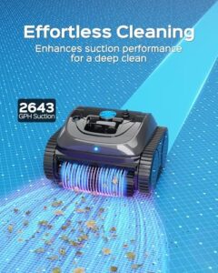 Discover the WYBOT C1 Cordless Pool Vacuum, a powerful robotic cleaner with 150-minute runtime and intelligent route planning, perfect for pools up to 1,614 sq. ft. Save with our limited-time offer!