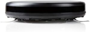 Here is the generated meta description:

"Effortlessly clean your home with Domo's compact robot vacuum cleaner featuring a powerful lithium battery, perfect for small spaces and pet owners."