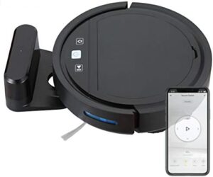 Discover the powerful Uk Robot Vacuum Cleaner, featuring 2500Pa high suction and a beater brush for effective cleaning. Quiet, self-charging, and Alexa-enabled, perfect for hard floors to medium-pile carpets.