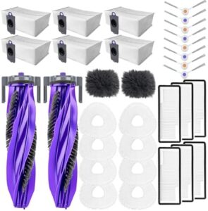 Upgrade your Narwal Freo Z Ultra robot vacuum's cleaning power with this comprehensive accessory pack. Includes 2 main brushes, 6 HEPA filters, and more for optimal performance and maintenance.