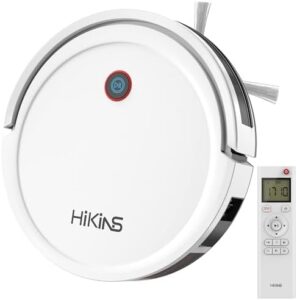 Boost your home cleaning routine with this 3000Pa Robotic Vacuum Cleaner, featuring powerful suction and self-charging capabilities. Perfect for hard floors, medium-pile carpets & pet hair removal.