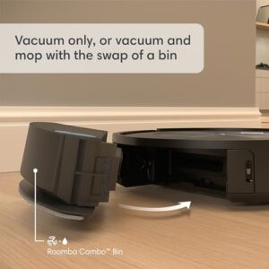 Here is the generated SEO meta description:

"Effortlessly clean your home with iRobot Combo j5 Robot Vacuum and optional mopping. Identifies pet waste and cords, maps by room for a personalized tidy. Perfect for pet hair removal."