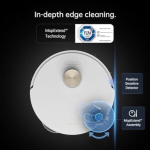 Here is the output:

"Effortlessly clean hard floors and carpets with this L20 Ultra Complete Robot Vacuum featuring MopExtend technology, AI obstacle avoidance, and self-hot air drying."