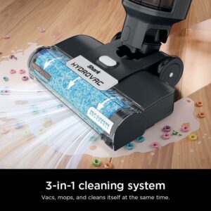 Here is the optimized SEO meta description:

"Clean hard floors and area rugs with ease using the Wet Dry Vacuum Mop All-in-One Cordless HydroVac MessMaster, featuring a 3-in-1 self-cleaning system, strong suction and two brushrolls."
