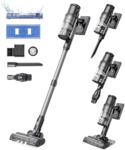 Here is the optimized SEO meta description:

"Transform your cleaning routine with this P11 Mopping Cordless Vacuum Cleaner, featuring a powerful 45KPA suction and 60-minute runtime. Lightweight and versatile for hard floors and carpets."