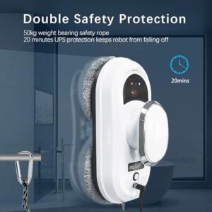 Here is the output:

"Revolutionize window cleaning with the 5600pa Smart Glass Cleaning Robotic, featuring intelligent path planning and one-button operation for easy use. Perfect for indoor/outdoor/tile/bathroom surfaces!"