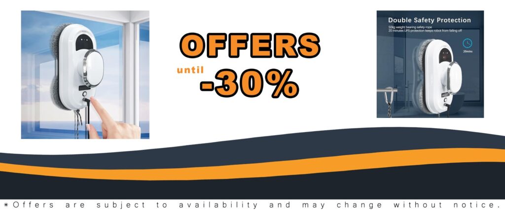 5600pa Smart Glass Cleaning Robotic Window Cleaner Robot