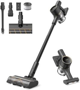 Discover the R10 Pro Cordless Vacuum Cleaner with up to 65 minutes runtime, lightweight design, and anti-tangle feature. Perfect for hard floors, carpets, and pet hair.