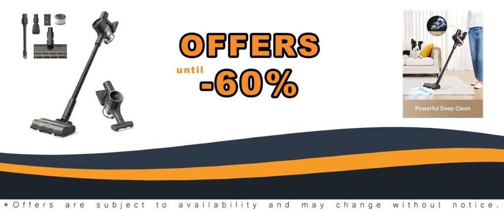 R10 Pro Cordless Vacuum Cleaner with 150 AW Power and Anti-Tangle Design