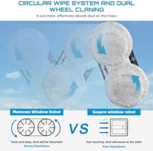 Here is the generated SEO meta description:

"Effortlessly clean your windows with Memows' Automatic Window Cleaning Robot, featuring a powerful 5600Pa suction and intelligent electric design. Perfect for effortless cleaning with remote control."