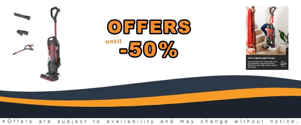 “Lightweight Multi Cyclonic Vacuum Hoover HU300”