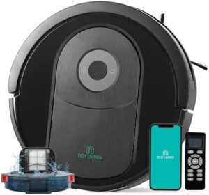 Upgrade your cleaning experience with this 4000pa Robot Vacuum & Mop Combo, featuring auto-charging, app control, and perfect for pet hair, hard floors, and carpets.