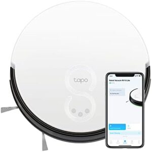 Discover the TP-Link Tapo Robot Vacuum Cleaner, perfect for hard floors, medium-pile carpet and pet hair. Powerful 2000Pa suction and self-charging design makes cleaning effortless, Alexa & Google Home compatible.