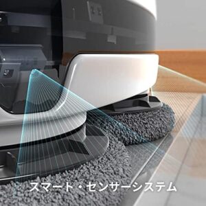 "Discover the EVERYBOT Robotic Vacuum Cleaner, Edge - a powerful autonomous smart cleaner for hard floors. Equipped with dual 5,700RPM motors and up to 100 minutes of runtime, this efficient device prevents falls and collisions."