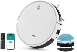 Discover the ultimate cleaning companion: Robot Vacuum with mop, featuring 3000 Pa suction, 120 min runtime and Wi-Fi connectivity. Perfect for pet owners and hard floor enthusiasts!