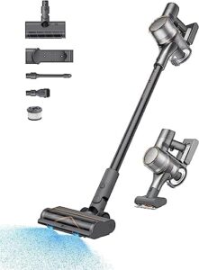 Discover the R20 Cordless Vacuum with dual brush head and smart stick technology. Powerful rechargeable vacuum for home, perfect for hard floors, carpets and pet hair. Up to 90 minutes runtime.