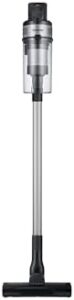 Deliver powerful pet cleaning results with the Samsung Jet 65 Pet Cordless Stick Vacuum, featuring max 150W suction power and a dedicated pet tool for effortless mess removal. Enjoy versatile cleaning with its slim design.