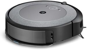 Discover the Roomba Combo i5, a powerful robot vacuum and mop in one. Clean with precision, efficiency, and ease. Perfect for pet owners and busy households. Up to 60 minutes of battery life.