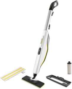 Here is the optimized SEO meta description:

"Transform your cleaning routine with the SC 3 Upright Steam Mop. Quickly heats up in 30 seconds, covering approx 60m². Includes floor nozzle, cloth, carpet glider and descaling cartridge."