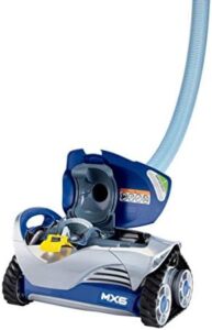 Discover the efficient Hydraulic pool cleaning robot MX6 on Amazon UK, with advanced navigation and powerful suction for a crystal-clear pool, perfect for in-ground and above-ground pools.