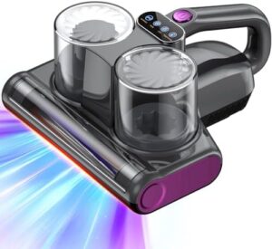 Deep clean your mattress and bed with the Mattress Vacuum Cleaner, featuring powerful 16Kpa suction, UV-C light, HEPA filtration, and advanced brushroll rotation. Perfect for pet owners and allergy sufferers!