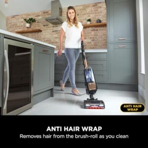 Power up your cleaning routine with the Corded Upright Vacuum Cleaner, featuring Anti Hair Wrap Tech, DuoClean, and 4 attachments. Perfect for pet owners, with powered lift-away and LED lights.